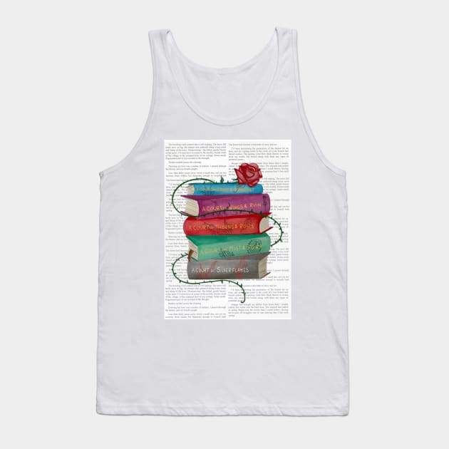 Court of Thorns and Roses Book Collection Tank Top by booksnbobs